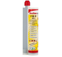 Двухкомпонентный химический анкер FISCHER (ФИШЕР) FIS P 360 S для установки анкерных шпилек в кирпичной кладке и пенобетоне (полиэстер), 360 мл