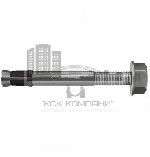 Анкер FISCHER (ФИШЕР) FNA II C M6 с резьбой и фланцевой гайкой (высококоррозионностойкая сталь), M6 50/5 мм