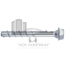 Шуруп по бетону FISCHER (ФИШЕР) FSS C SW с шестигранной головкой и пресс-шайбой (оцинкованная сталь), 14x130/SW24 мм