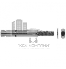 Анкерный болт FISCHER (ФИШЕР) FZA ZYKON с подрезкой (нержавеющая сталь A4/AISI 316), 12x50/15 мм (M8)