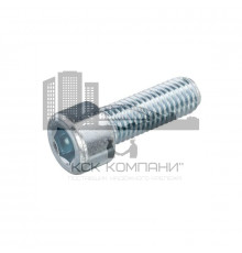 Винт DIN 912 (М10-М30) с цилиндрической головкой и внутренним шестигранником оцинкованная сталь класс прочности 8.8, M10x60 мм