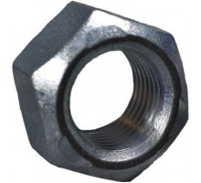 Гайка шестигранная DIN 934 с мелким шагом резьбы сталь без покрытия класс прочности 10.0, M10x1.25 мм