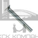 Винт DIN 963 (A4) с потайной головкой шлиц прямой, M12X60
