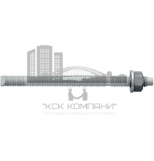 Анкерная шпилька HILTI (ХИЛТИ) HAS-E-F для клеевых анкеров горячеоцинкованная сталь класс прочности 5.8, M24x210/54 мм