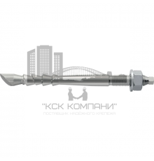 Высокоэффективная анкерная шпилька HILTI (ХИЛТИ) HAS-TZ для капсульных анкеров оцинкованная сталь класс прочности 8.8, M10x75/15 мм