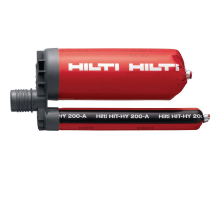 Двухкомпонентный клеевой анкер HILTI (ХИЛТИ) HIT-HY 200-A + Термобокс для восстановления арматурных выпусков и тяжелых анкерных креплений (уретан-