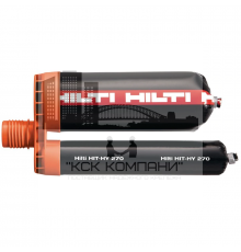 Двухкомпонентный клеевой анкер HILTI (ХИЛТИ) HIT-HY 270 для крепления в кирпиче (уретан-метаакрилата), 330 мл