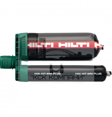 Двухкомпонентный клеевой анкер HILTI (ХИЛТИ) HIT-MM PLUS + HDM 500 для крепления в бетоне и кирпиче (уретан-метаакрилата), 500 мл (25 шт в компл.)