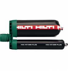 Двухкомпонентный клеевой анкер HILTI (ХИЛТИ) HIT-MM PLUS + HDM 500 для крепления в бетоне и кирпиче (уретан-метаакрилата), 500 мл (25 шт в компл.)