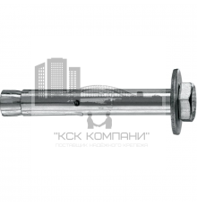 Анкер-гильза с болтом HILTI (ХИЛТИ) HLC-H с шестигранной головкой и шайбой оцинкованная сталь 8.8 (в ведре), 10x60/25 мм