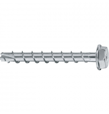 Высокоэффективный анкер-шуруп HILTI (ХИЛТИ) HUS3-H 8/10/14 с шестигранной головкой оцинкованная сталь 4.6-5.8, 8x75 мм 25/15/5 мм