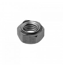 Гайка приварная DIN 929 шестигранная сталь без покрытия, M10