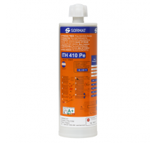 Двухкомпонентный химический анкер SORMAT ITH 410 Pe для установки анкерных шпилек и арматуры в бетоне и кирпиче (полиэстер), 410 мл
