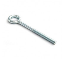 Винт-кольцо с метрической резьбой оцинкованная сталь, M12x100 мм