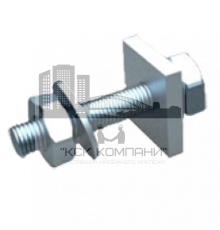 Комплект крепления с квадратной гайкой, М8x50 мм
