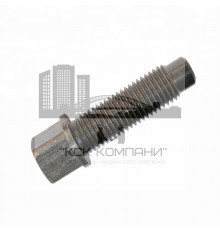 Винт установочный DIN 479 с квадратной головкой и подголовком сталь без покрытия класс прочности 8.8, M10x40 мм