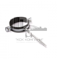 Хомут МАРКОС со шпилькой и дюбелем в индивидуальной упаковке оцинкованная сталь, M8 d 3" (87-92 мм)