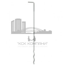 Металлическая гибкая связь TERMOCLIP (ТЕРМОКЛИП) МГС 1 оцинкованная сталь, 4x200(225) мм