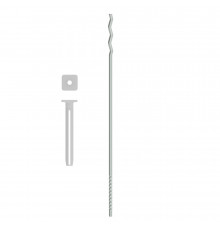 Металлическая гибкая связь TERMOCLIP (ТЕРМОКЛИП) МГС 2MT Е нержавеющая сталь A4/AISI 316, d=4/8 мм L=310 мм