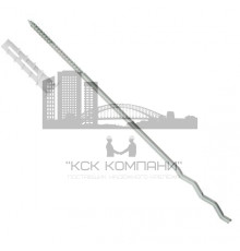 Металлическая гибкая связь TERMOCLIP (ТЕРМОКЛИП) МГС 3MS Е нержавеющая сталь A4/AISI 316, d=4/10 мм L=200 мм