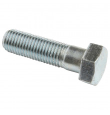 Болт DIN 931 с шестигранной головкой и неполной резьбой оцинкованная сталь класс прочности 8.8, M10x110 мм