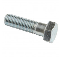 Болт DIN 931 с шестигранной головкой и неполной резьбой оцинкованная сталь класс прочности 8.8, M10x120 мм