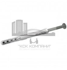 Фасадный дюбель с шурупом FISCHER (ФИШЕР) SXR-T с потайной головой (оцинкованная сталь), 8x80 мм