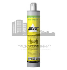 Двухкомпонентный химический анкер BIT PESF 300 без стирола для крепления анкерных шпилек арматуры и болтов в пустотелом кирпиче и ячеистом бет