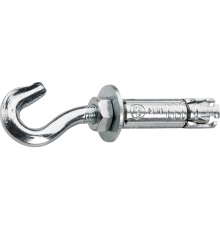 Анкерная гильза SORMAT PFG HBF с кованным болтом-крюком оцинкованная сталь, M12x80 мм