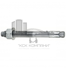 Анкер клиновой SORMAT S-KAK горячеоцинкованная сталь, M16/5-123 мм