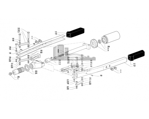 Заклепочник механический двуручный SARIV для установки вытяжных комбинированных заклепок, 3-7.8 мм