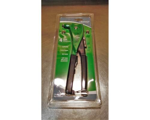 Заклепочник механический ручной SARIV для установки комбинированных заклепок малого диаметра, 2.4-4.8 мм