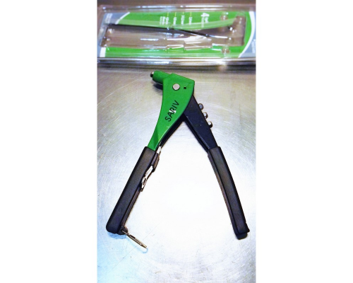 Заклепочник механический ручной SARIV для установки комбинированных заклепок малого диаметра, 2.4-4.8 мм