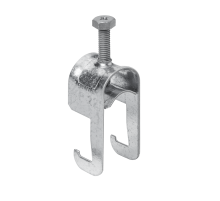 Кабельный хомут SORMAT KP для шин разного профиля горячеоцинкованная сталь, Dk=12 мм 14x48/20 мм