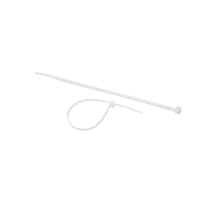 Кабельная стяжка белая SORMAT JS из высококачественного пластика, 7.6x530 мм