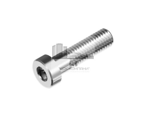 Винт DIN 6912 (A2) с низкой цилиндрической головкой и шестигранником, M16X45