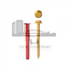 Стена V1 Дюбель фасадный Termoclip с распорным элементом оц. сталь, 10x80 мм