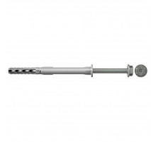 Фасадный дюбель с шурупом FISCHER (ФИШЕР) SXR FUS A4 с шестигранной головкой и пресс-шайбой, 10х120 мм