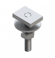 Болт TERMOCLIP (ТЕРМОКЛИП) T-образный универсальный 28-40 6F оцинкованная сталь 5.8, M10x60 мм