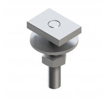 Болт TERMOCLIP (ТЕРМОКЛИП) T-образный универсальный 28-40 6F оцинкованная сталь 5.8, M10x80 мм