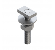 Болт TERMOCLIP (ТЕРМОКЛИП) T-образный 28 5F оцинкованная сталь 5.8, M10x80 мм