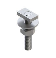 Болт TERMOCLIP (ТЕРМОКЛИП) T-образный 28 5F оцинкованная сталь 5.8, M8x90 мм