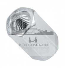 Гайка соединительная ИЭК оцинкованная сталь, M12