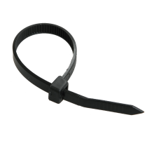 Хомут нейлоновый черный IEK с внутренним зубчатым зацеплением, 8.8x500 мм