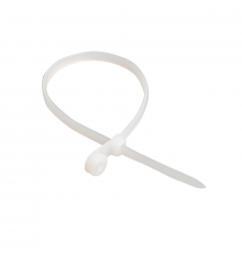 Хомут нейлоновый IEK ХОК с отверстием для крепления с внутренним зубчатым зацеплением, 3.5x150 мм