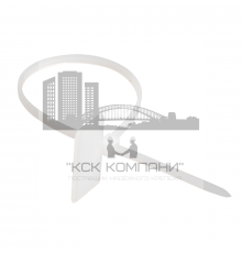 Хомут нейлоновый с площадкой IEK ХП2 с внутренним зубчатым зацеплением, 3x200 мм