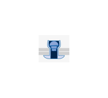 Заклепка вытяжная SARIV оцинкованная сталь - оцинкованная сталь (увеличенный бортик), 4.8x10 мм