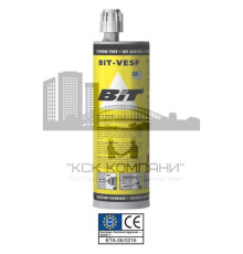 Двухкомпонентный химический анкер универсальный BIT VESF 400 крепление резьбовых шпилек и арматуры в основаниях из тяжелого легкого бетона и к