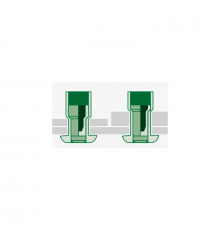 Заклепка вытяжная структурная SARIV SARIBOLT нержавеющая сталь A2 - нержавеющая сталь A2 (стандартный бортик), 6.4x14 мм