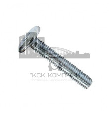 Винт мебельный VM 7420 с плоской головкой и внутренним шестигранником под ключ SW4 оцинкованная сталь, M6x65 мм